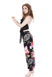 rose festival tango trousers - Poema Tango Clothes: handmade luxury clothing for Argentine tango