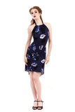 royal falling blooms dress - Poema Tango Clothes: handmade luxury clothing for Argentine tango