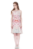 scattered daisypaint signature dress - Poema Tango Clothes: handmade luxury clothing for Argentine tango
