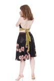 sequins & tatter blooms skirt - Poema Tango Clothes: handmade luxury clothing for Argentine tango
