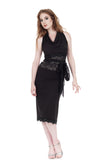 soft black ruched skirt - Poema Tango Clothes: handmade luxury clothing for Argentine tango