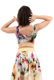 spring painting dance tank - Poema Tango Clothes: handmade luxury clothing for Argentine tango