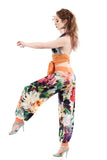 spring painting tango pants - Poema Tango Clothes: handmade luxury clothing for Argentine tango