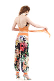 spring painting tango pants - Poema Tango Clothes: handmade luxury clothing for Argentine tango