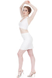 swan sport jersey pencil skirt - Poema Tango Clothes: handmade luxury clothing for Argentine tango