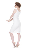swan sport jersey tank dress - Poema Tango Clothes: handmade luxury clothing for Argentine tango