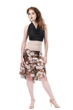the signature skirt in autumn forest - Poema Tango Clothes: handmade luxury clothing for Argentine tango