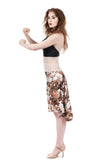 the signature skirt in autumn forest - Poema Tango Clothes: handmade luxury clothing for Argentine tango