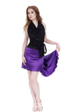 the signature skirt in brilliant amethyst - Poema Tango Clothes: handmade luxury clothing for Argentine tango