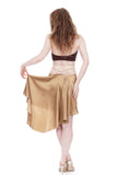 the signature skirt in champagne and blush lace - Poema Tango Clothes: handmade luxury clothing for Argentine tango