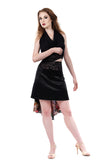 the signature skirt in inky and blotted rainbow - Poema Tango Clothes: handmade luxury clothing for Argentine tango