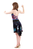 the signature skirt in midnight garden - Poema Tango Clothes: handmade luxury clothing for Argentine tango