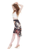 the signature skirt in night palms - Poema Tango Clothes: handmade luxury clothing for Argentine tango