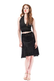 the signature skirt in night spangle