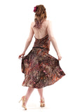 the signature skirt in ottoman dapple - Poema Tango Clothes: handmade luxury clothing for Argentine tango