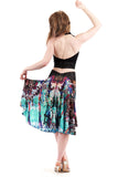 the signature skirt in rainbow gem - Poema Tango Clothes: handmade luxury clothing for Argentine tango
