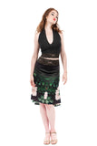 the signature skirt in shadow peony - Poema Tango Clothes: handmade luxury clothing for Argentine tango