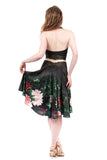 the signature skirt in shadow peony - Poema Tango Clothes: handmade luxury clothing for Argentine tango