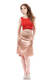 the signature skirt in ballet pink
