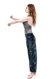 turquoise balloon sky tango trousers - Poema Tango Clothes: handmade luxury clothing for Argentine tango