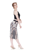 wandering chevron pencil skirt - Poema Tango Clothes: handmade luxury clothing for Argentine tango
