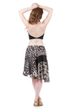 wild child butterflies circle skirt - Poema Tango Clothes: handmade luxury clothing for Argentine tango